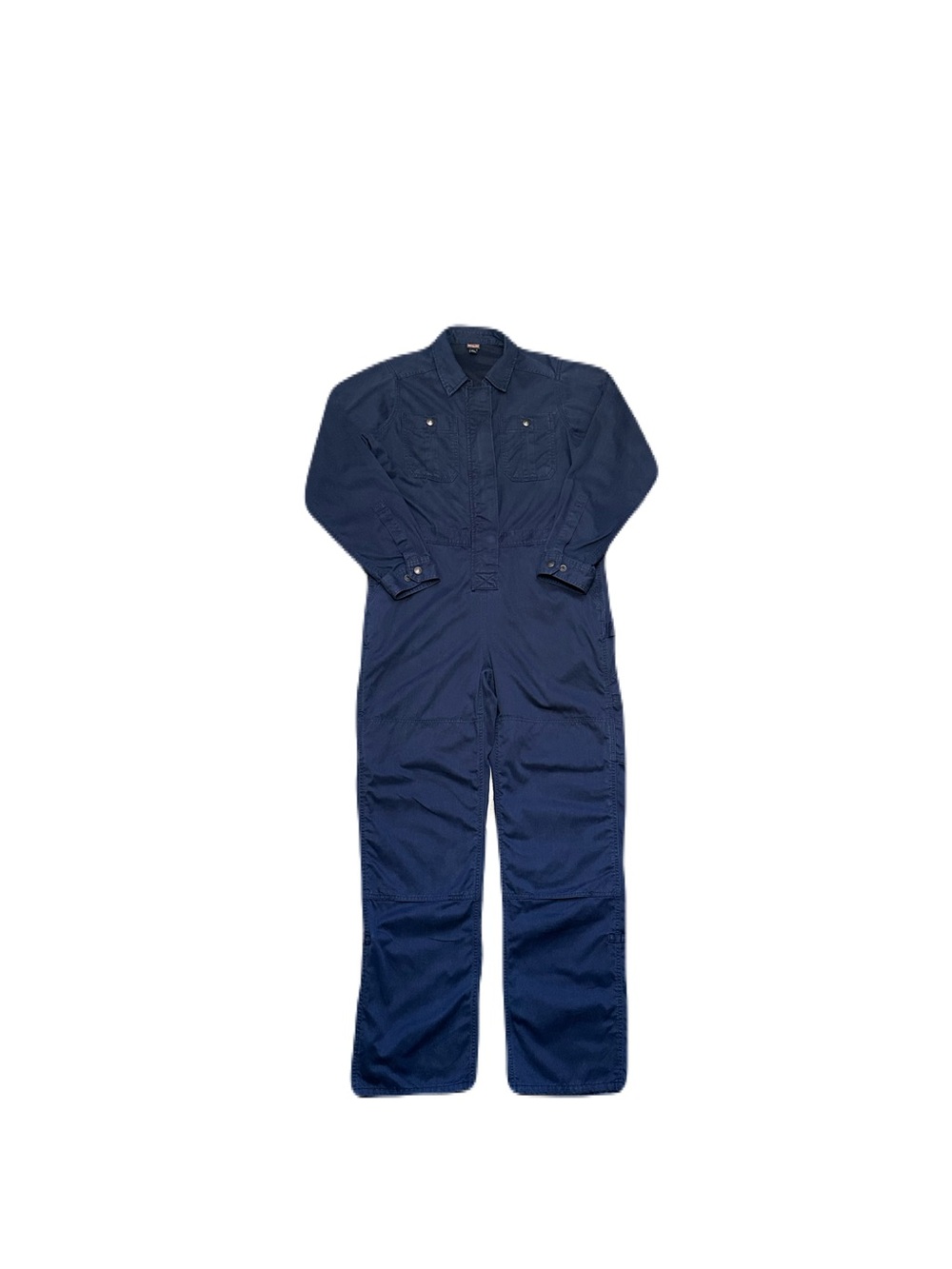 Patagonia Double Knee Hemp Canvas Shop Coveralls Womens Medium Blue Workwear